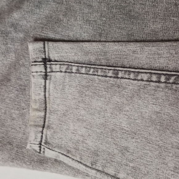 Zara Black washed jegging Size 4 Eur 36 skinny leg tight ankle Pre Owned slim - Picture 5 of 5